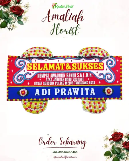 Papan Bunga Ucapan Selamat Gedung Wedding Jakarta Selatan